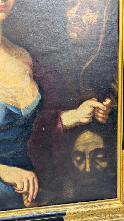 Soggetto: Salomè con la testa del Battista
Autore: Onorio Marinari (1627-1715)
Tenica e dimensioni: olio su tela; 120 x 80 cm.