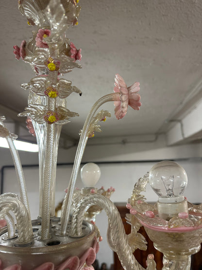 Lampadario di Murano XIX secolo