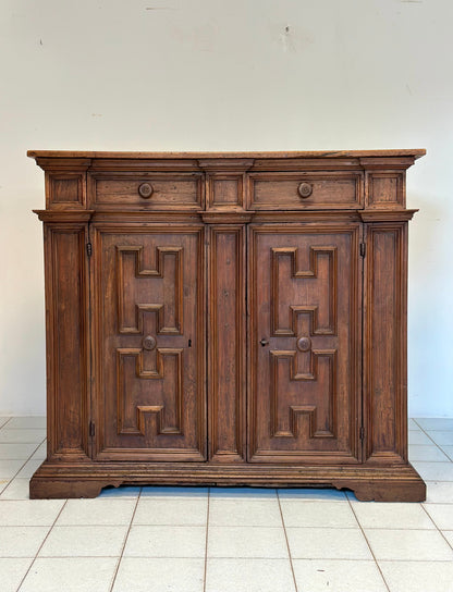 Credenza Emiliana Reggiana  Luigi XIV. XVII secolo