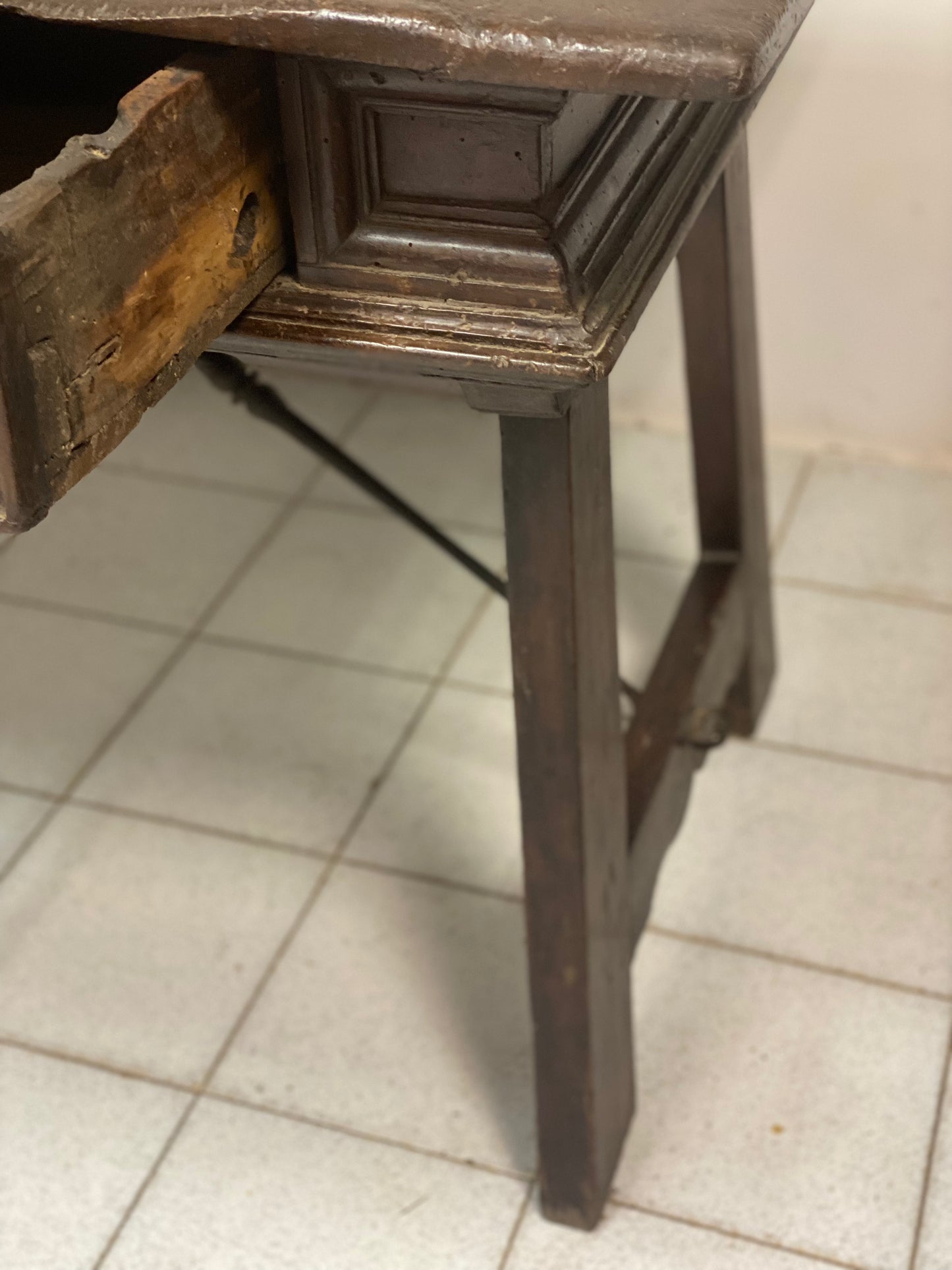 Tavolo a cavalletto Luigi XIV . XVII secolo