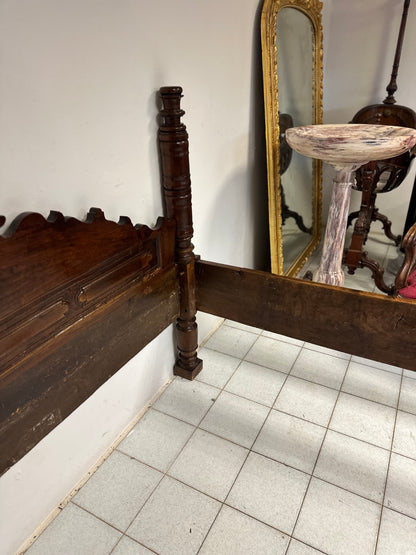 Letto matrimoniale Emiliano bolognese . XVII secolo