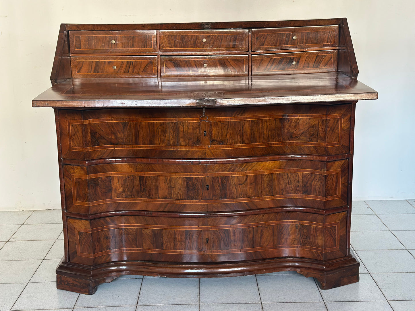 Ribalta mantovana Luigi XIV Mantova fine 600 inizio 700.  Restaurata