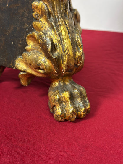 Coppia di candelieri Luigi XIV da palazzo. Lombardia 700