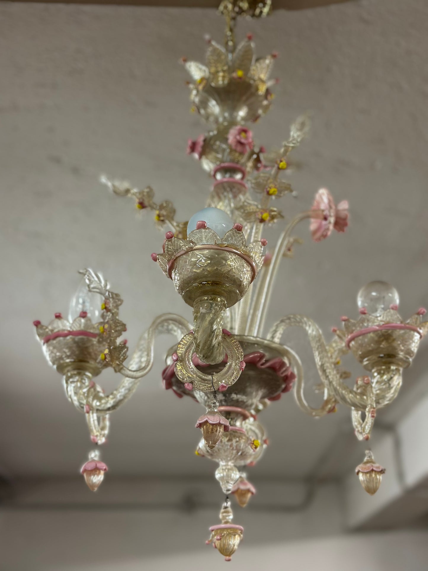 Lampadario di Murano XIX secolo