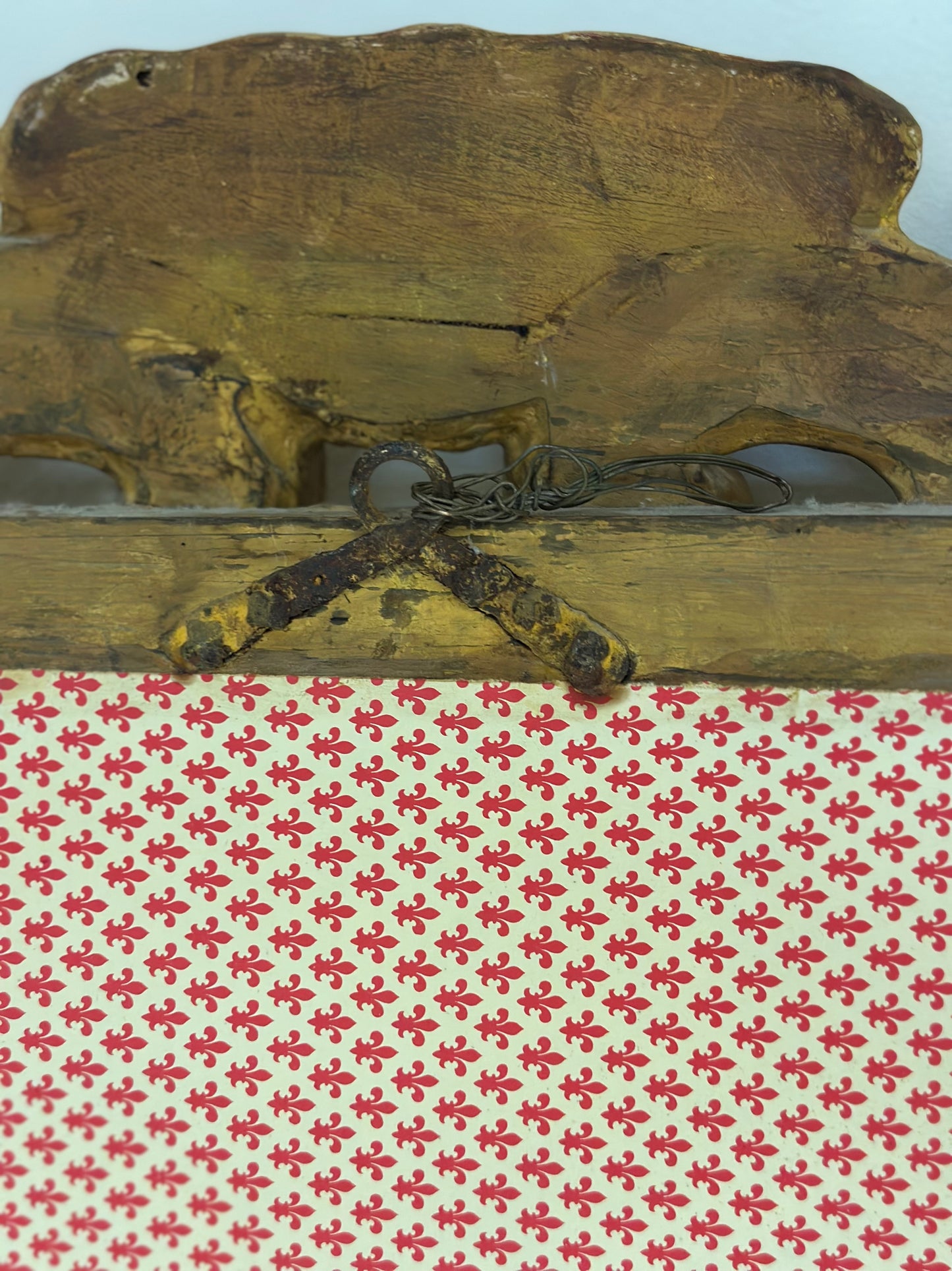 Specchiera emiliana in legno intagliato e dorato   Barocco XVII secolo