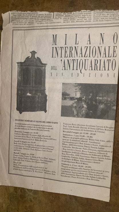 Trumeau Lombardo Luigi XV . Milano primi 700
