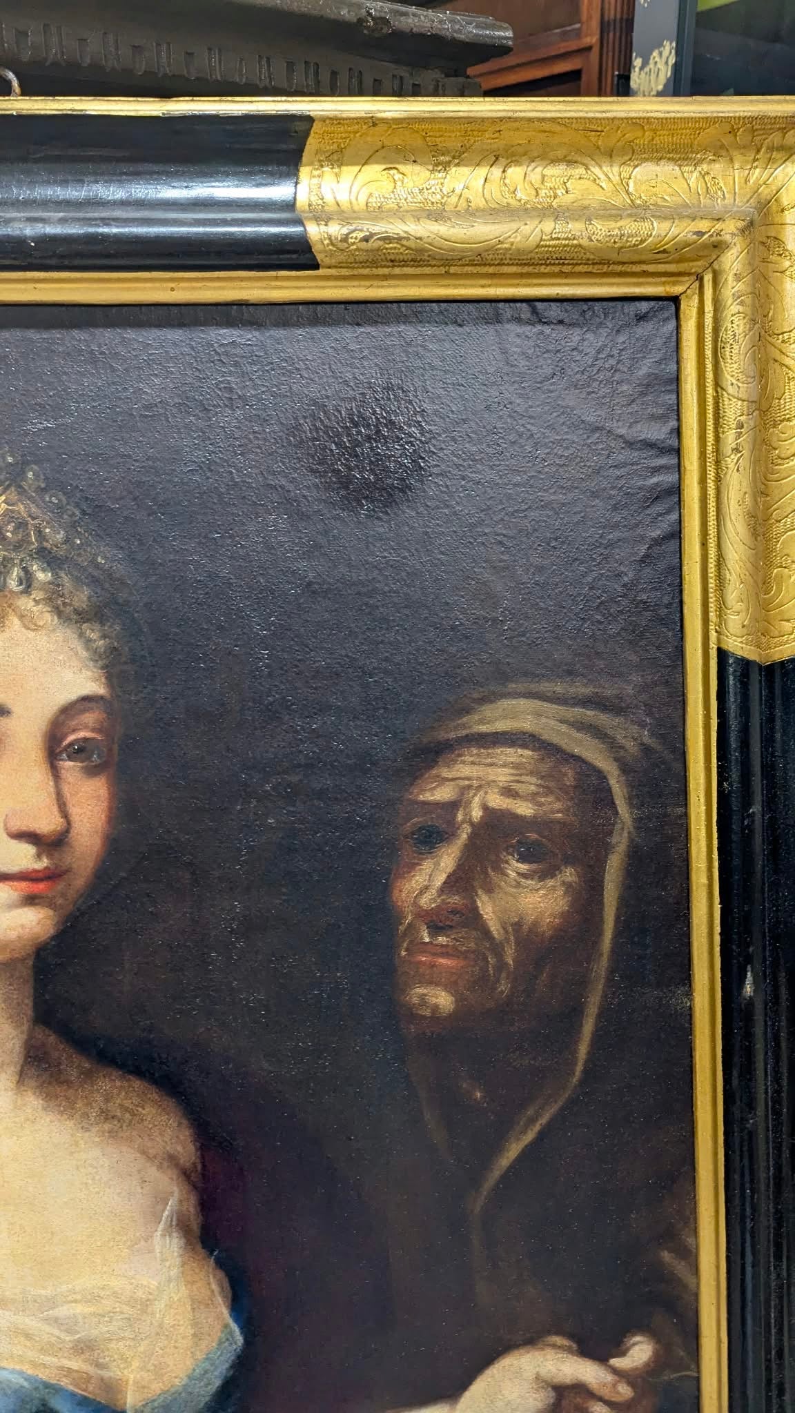 Soggetto: Salomè con la testa del Battista
Autore: Onorio Marinari (1627-1715)
Tenica e dimensioni: olio su tela; 120 x 80 cm.