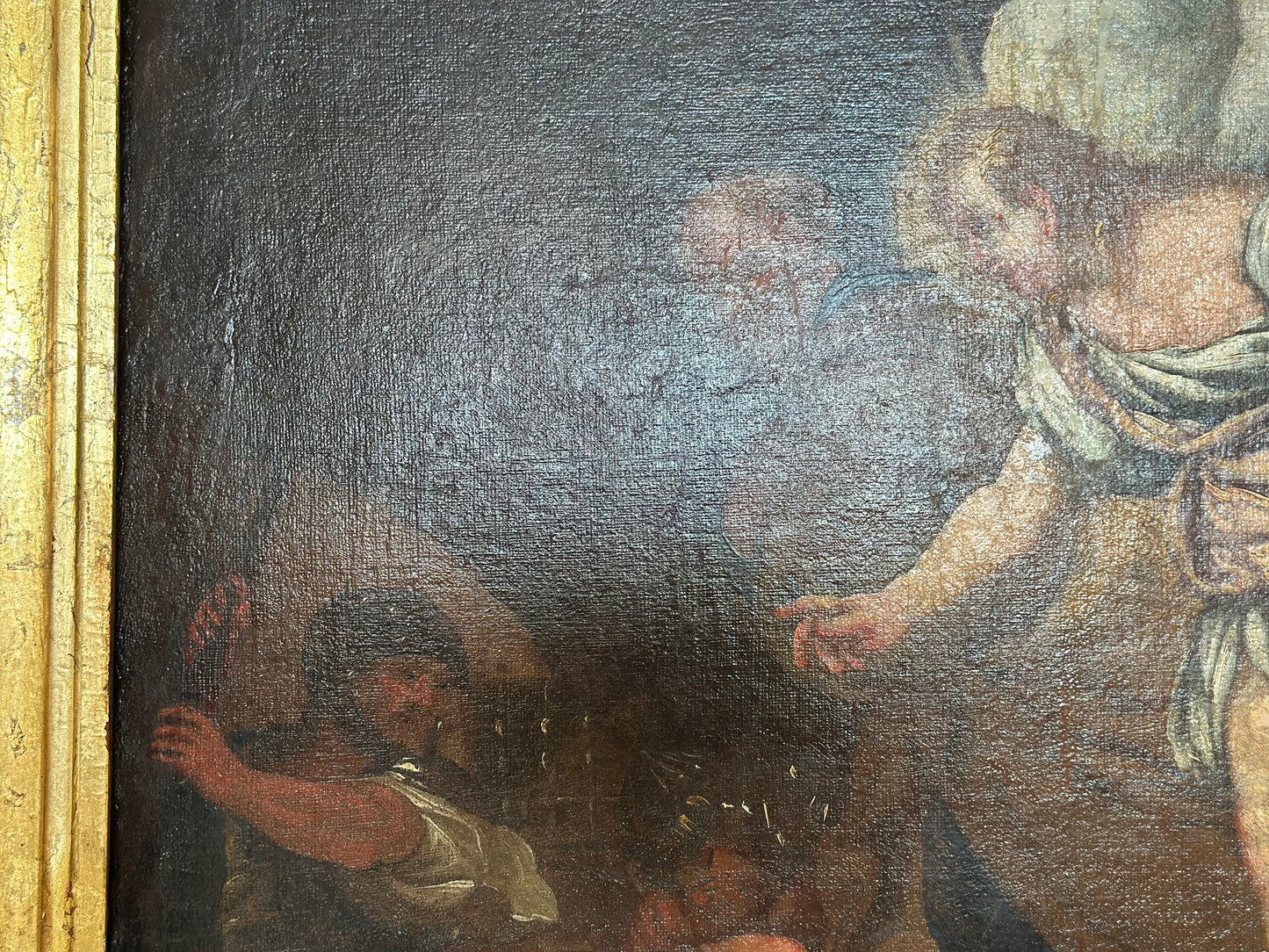La liberazione di San Pietro olio su tela. XVII secolo