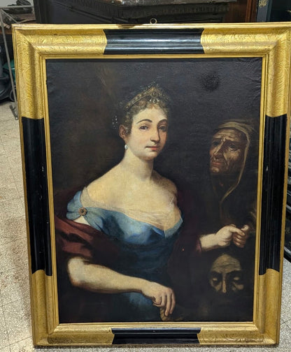 Soggetto: Salomè con la testa del Battista
Autore: Onorio Marinari (1627-1715)
Tenica e dimensioni: olio su tela; 120 x 80 cm.