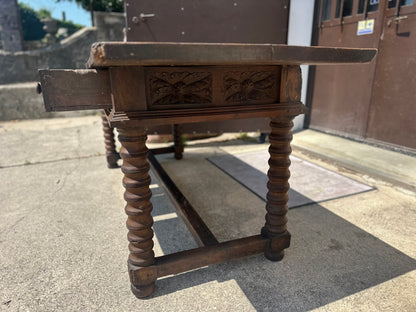 Tavolo scrittoio Luigi XIV barocco 600
