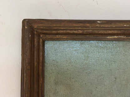 Olio su tela.  Scuola emiliana fine XVIII secolo