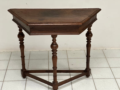 Consolle Luigi XIV lombarda . XVIII secolo