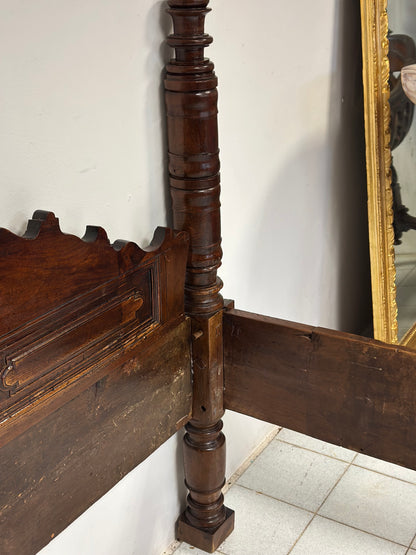 Letto matrimoniale Emiliano bolognese . XVII secolo