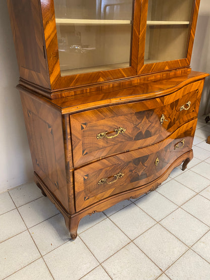 Louis XV shaped chest of drawers with riser. Emilia 700
