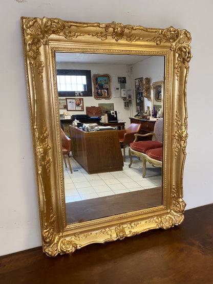 19th century golden Lombard mirror
