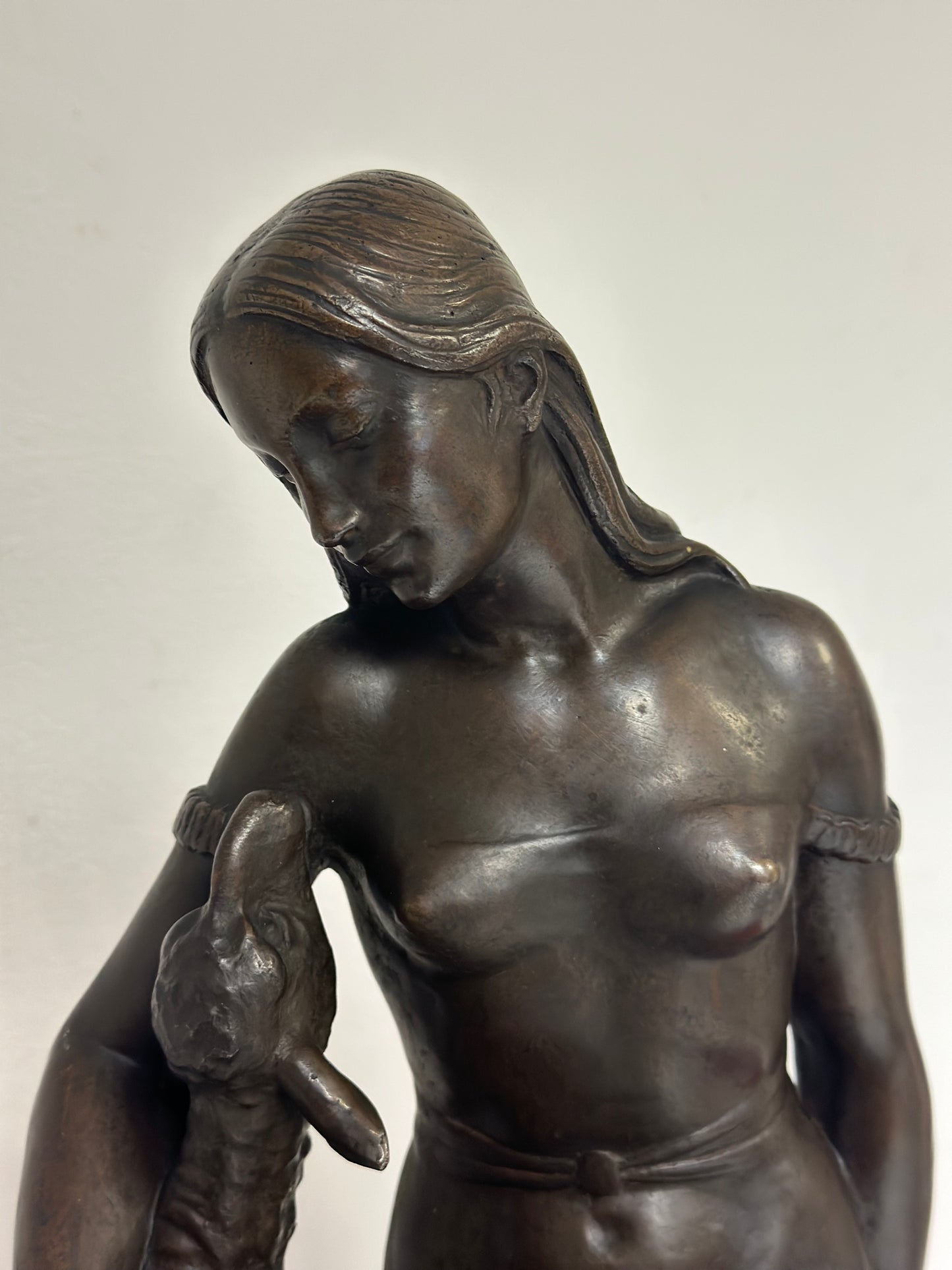 Scultura in bronzo fusione a cera persa  inizio XX secolo