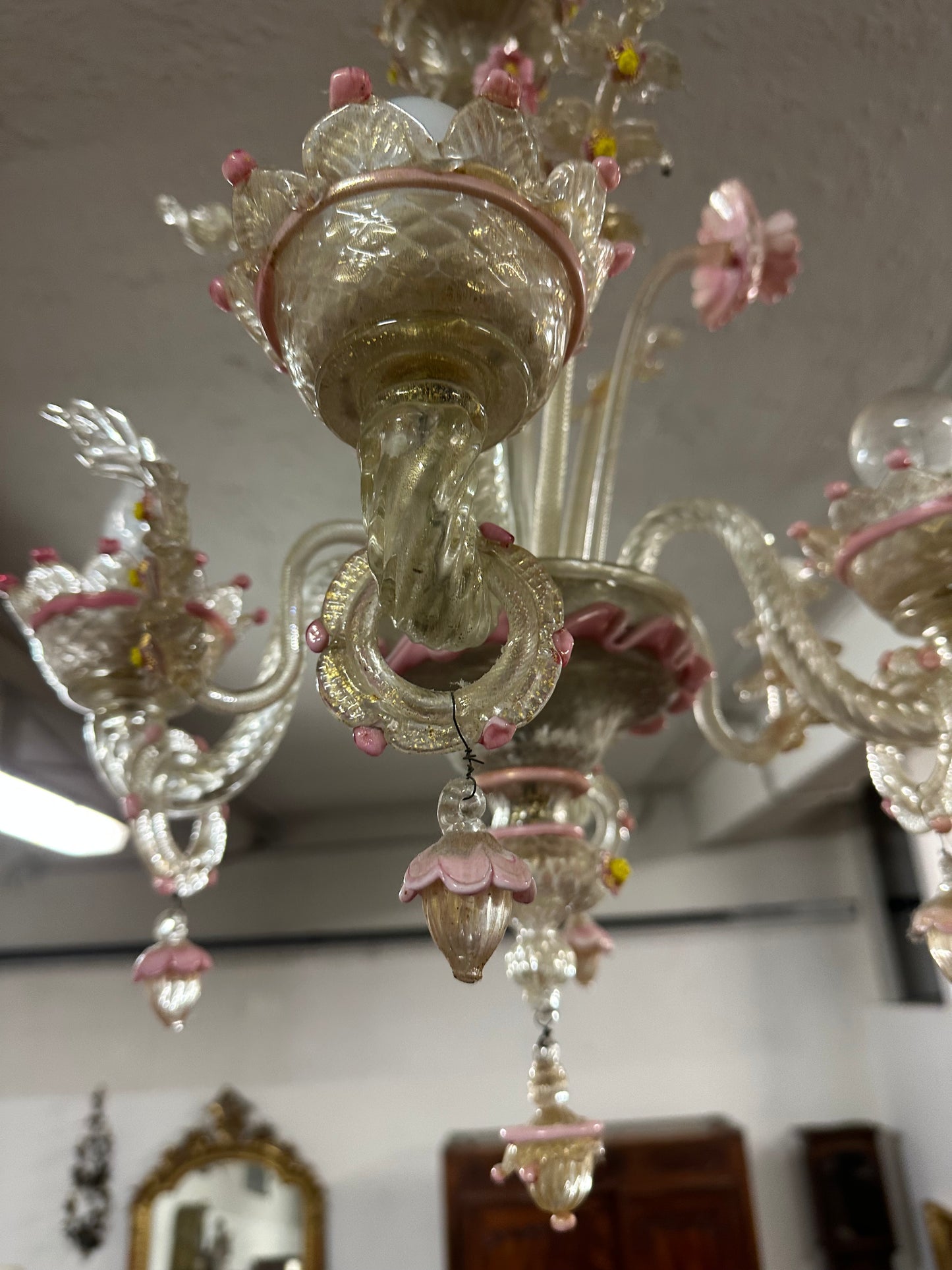 Lampadario di Murano XIX secolo