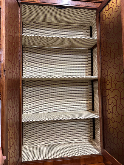 Libreria a ponte epoca Carlo X lombarda XIX secolo. Restaurata