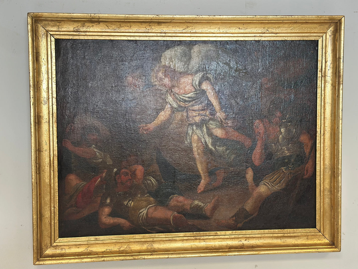 La liberazione di San Pietro olio su tela. XVII secolo