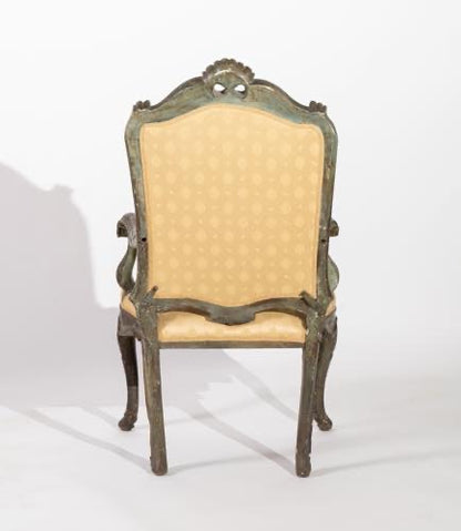 Poltrona Luigi XV Venezia prima metà XVIII secolo