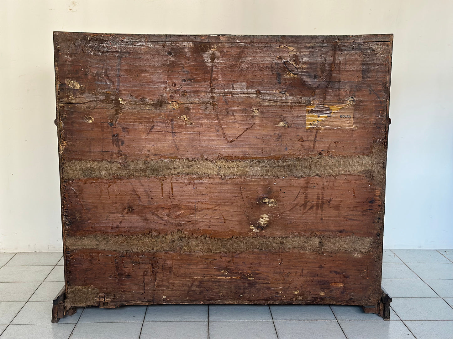 Ribalta mantovana Luigi XIV Mantova fine 600 inizio 700.  Restaurata