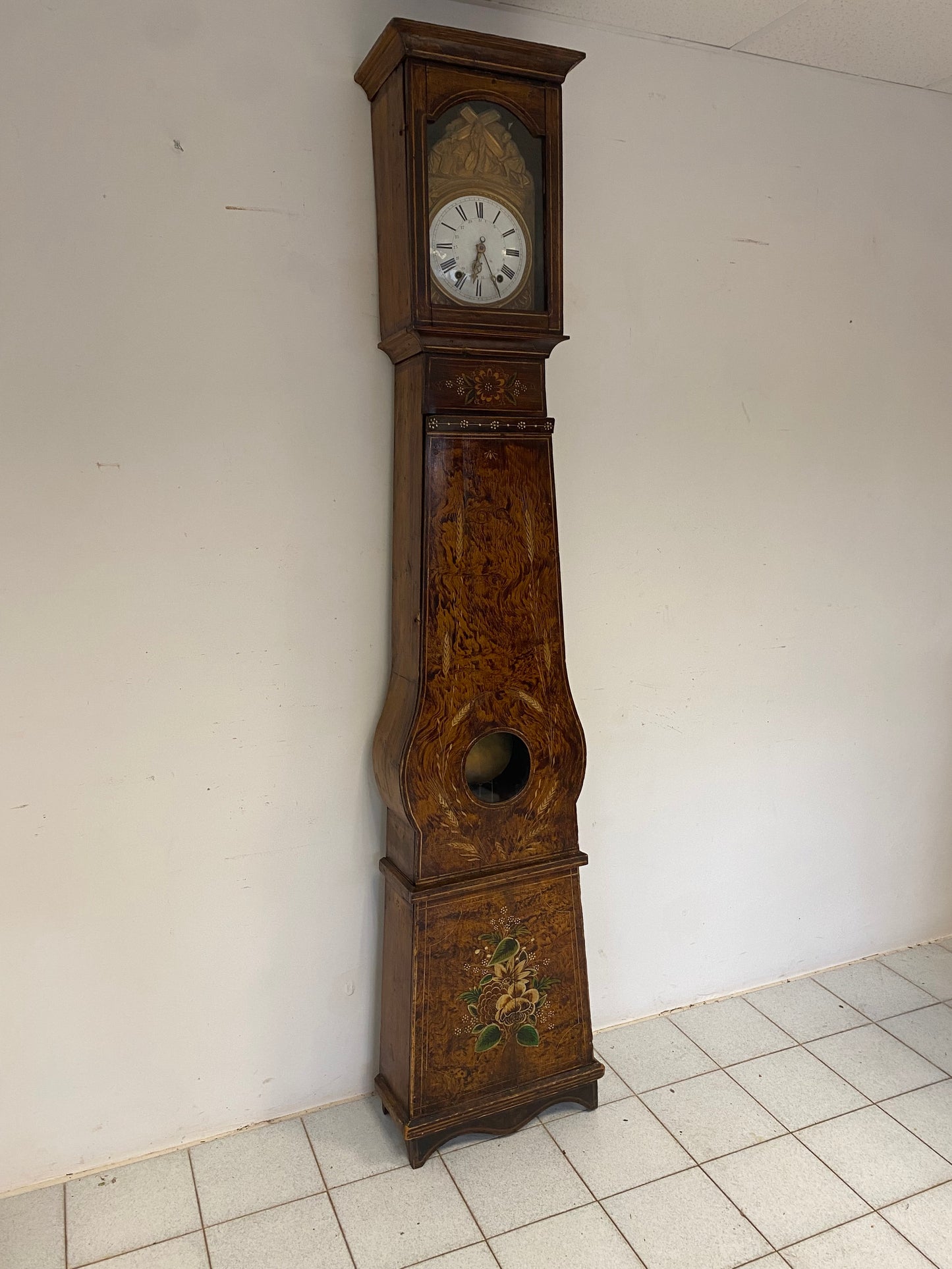 Tower clock. Mid 19th century