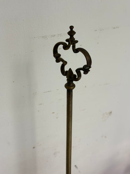 Coppia di lucerne fiorentine a olio in bronzo epoca prima metà del’ 700