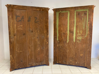 Pair of Biedermeier cabinets. Vienna around 1830