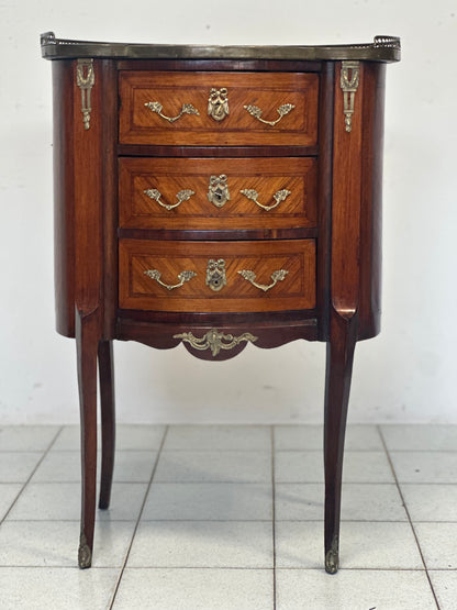 Mobiletto a fagiolo da centro . Napoleone III fine 800 restaurato