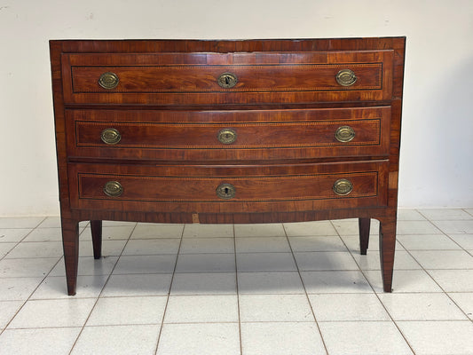 Cassettone a balestra . Verona/ Vicenza  Luigi XVI.   Fine 700