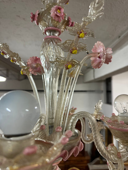 Lampadario di Murano XIX secolo