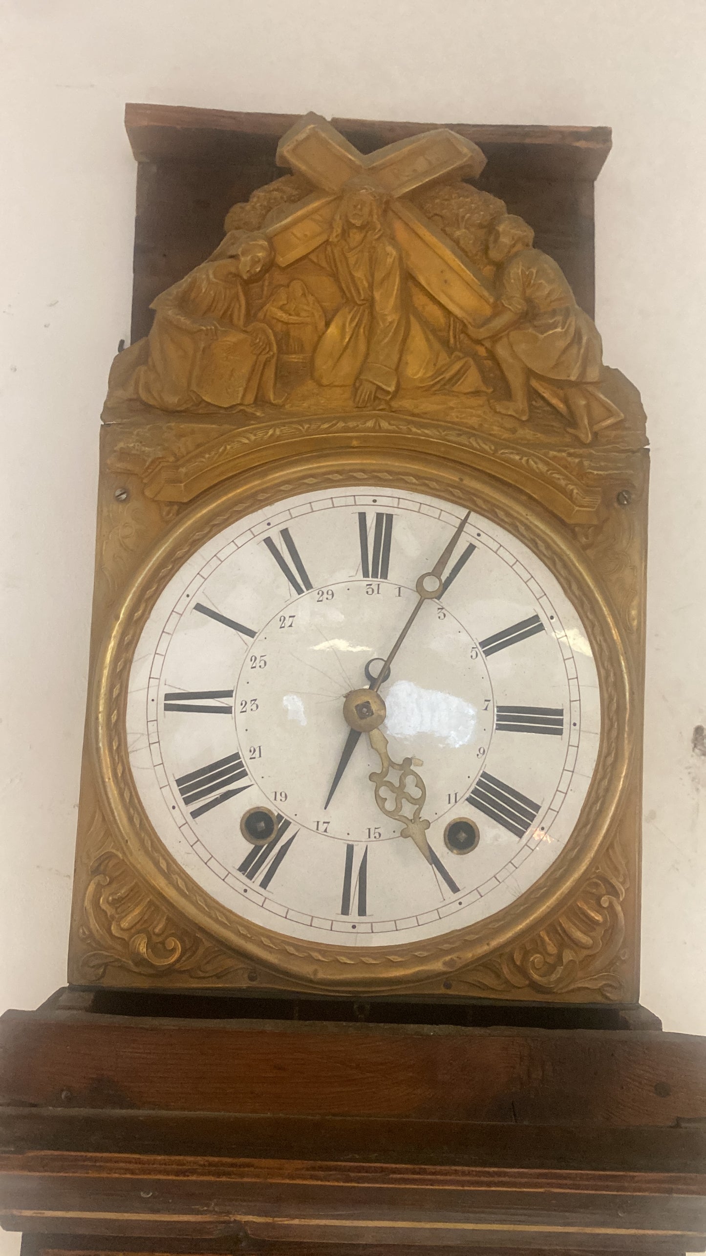 Tower clock. Mid 19th century