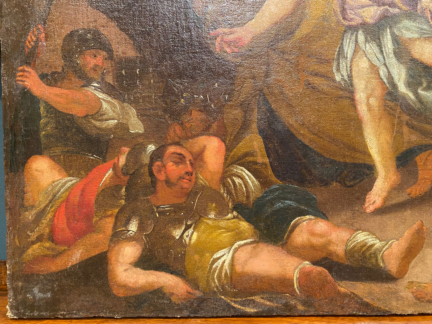La liberazione di San Pietro olio su tela. XVII secolo