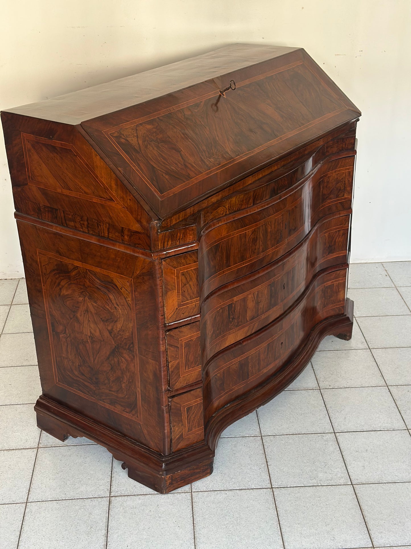 Ribalta mantovana Luigi XIV Mantova fine 600 inizio 700.  Restaurata