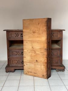 Canterano con piano apribile Luigi XIV . Mantova 600