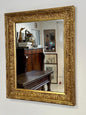 Gilded Barbizon mirror. 19th century