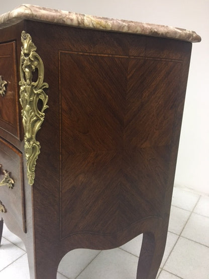 Cassettone mosso fronte e fianchi . Napoleone III