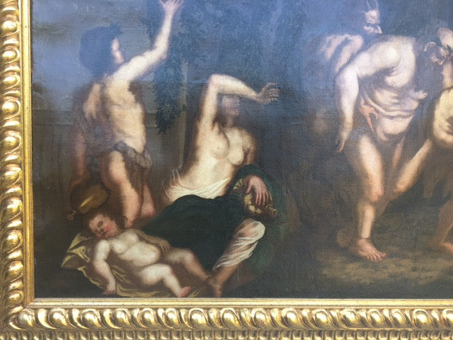 Olio su tela