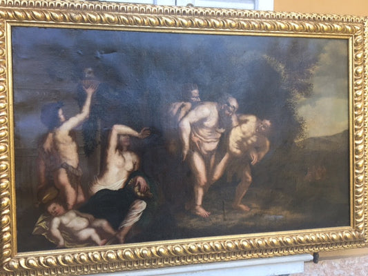 Olio su tela