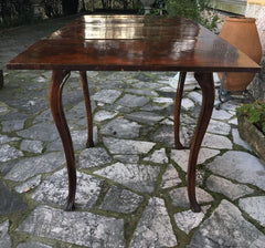 Tavolo da gioco lombardo XVIII secolo