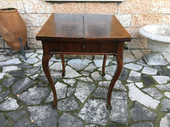 Tavolo da gioco lombardo XVIII secolo
