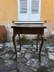 Tavolo da gioco lombardo XVIII secolo