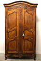 Walnut wardrobe. Louis XV