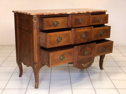 Chest of drawers moved on the front. Napoleon III
