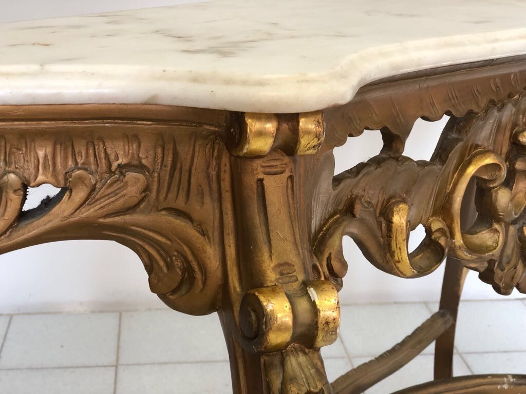 Consolles in lacca e oro zecchino