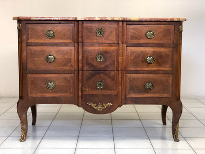 Chest of drawers moved on the front. Napoleon III