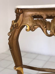 Consolles in lacca e oro zecchino