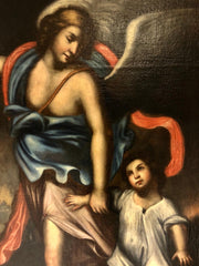 Arcangelo Rafaele e Tobiolo. Emilia XVII secolo