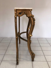 Consolles in lacca e oro zecchino