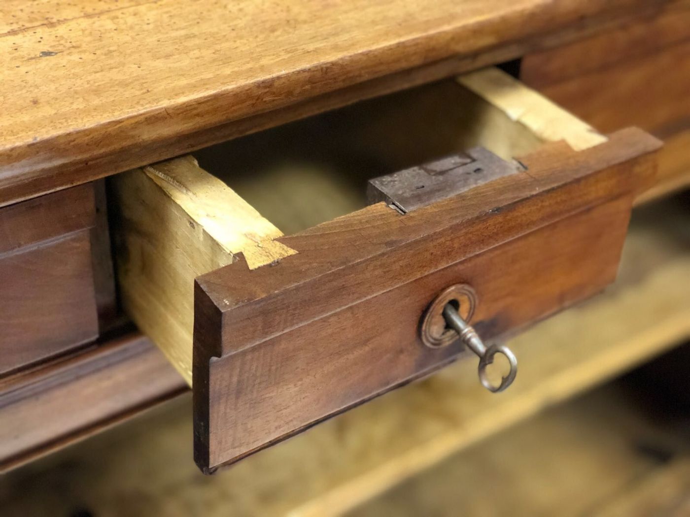 Charles X Walnut Sideboard